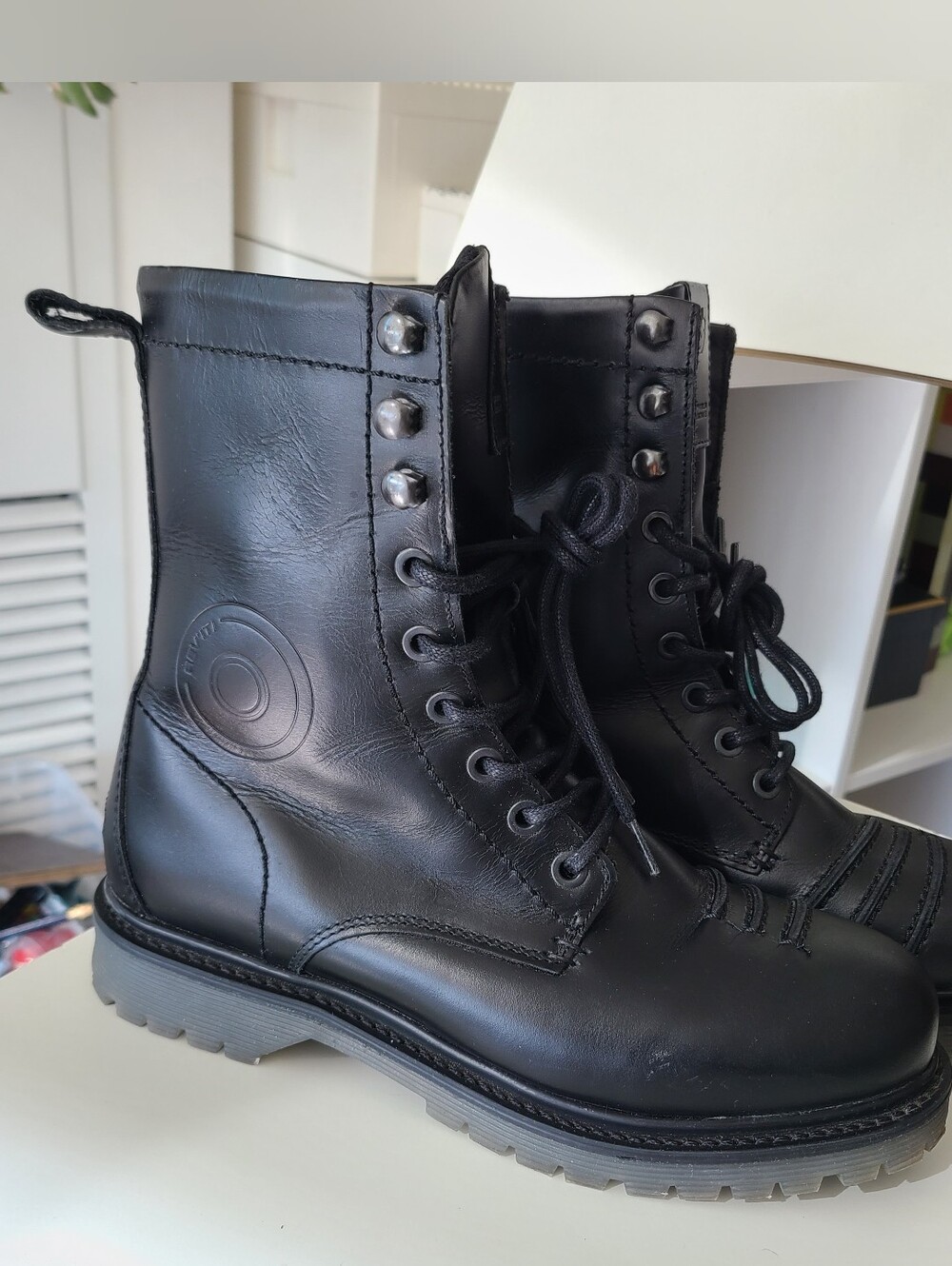Rev it Womens Portland Motorcycle Boots Size 37